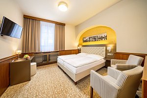 Dvoulůžkový pokoj Hotel Zlatá hvězda Třeboň