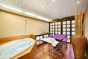Wellness centrum (koupel s masáží) Hotelu Zlatá hvězda Třeboň