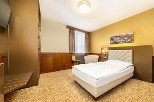 Jednolůžkový pokoj Hotel Zlatá hvězda Třeboň